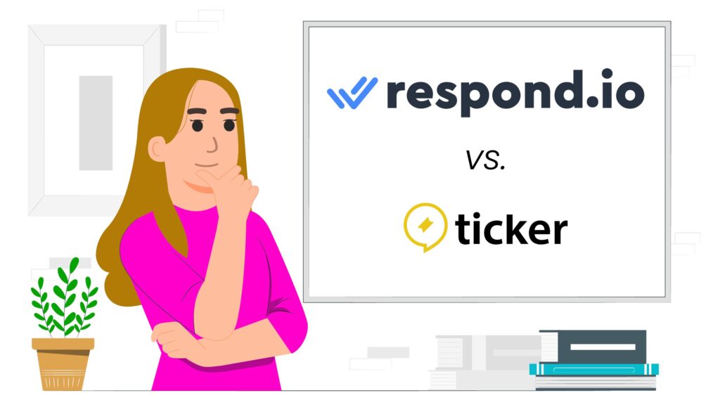 Respond.io vs Ticker